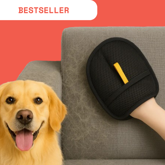 Magic Pet Glove – Entfernt Tierhaare von Möbeln, Teppichen & Kleidung im Handumdrehen