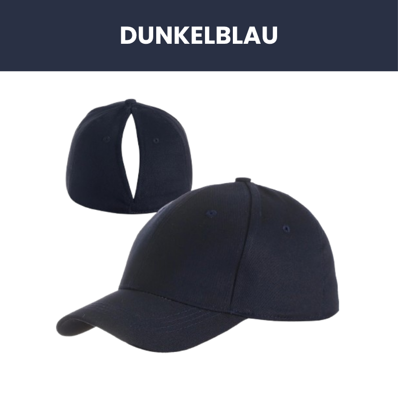 Magnetische Ponytail Cap – Stylische Basecap mit Zopföffnung