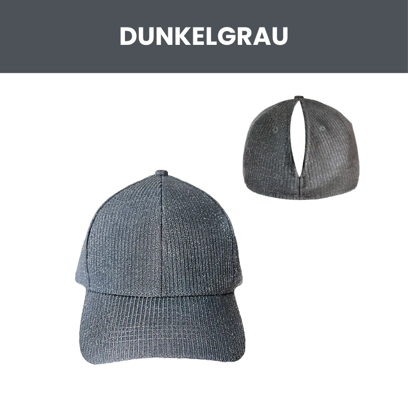 Magnetische Ponytail Cap – Stylische Basecap mit Zopföffnung