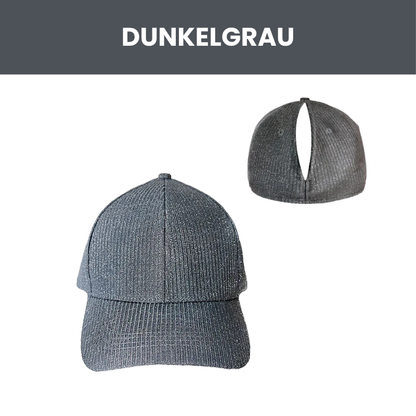 Magnetische Ponytail Cap – Stylische Basecap mit Zopföffnung