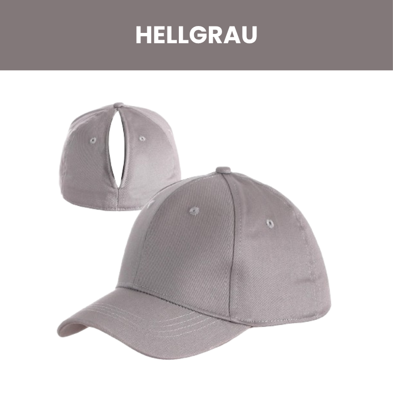 Magnetische Ponytail Cap – Stylische Basecap mit Zopföffnung