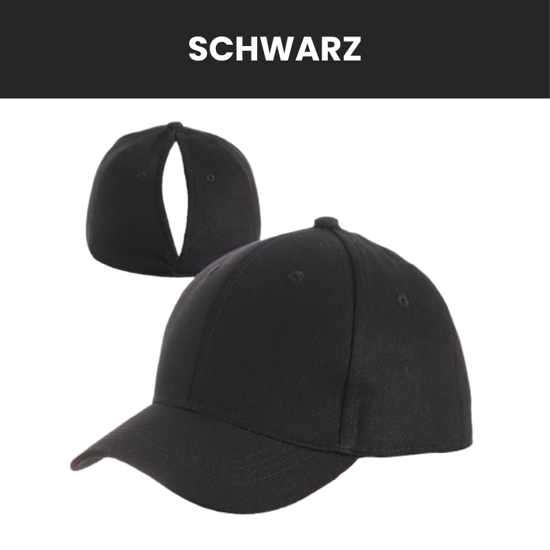 Magnetische Ponytail Cap – Stylische Basecap mit Zopföffnung