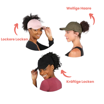 Magnetische Ponytail Cap – Stylische Basecap mit Zopföffnung