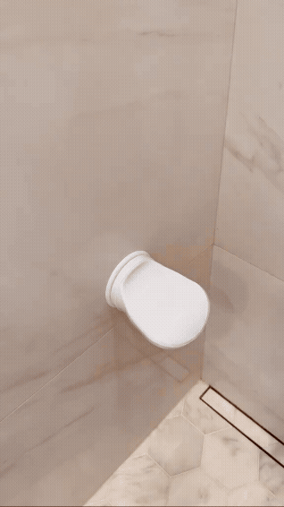 Duschhocker für sicheres Rasieren