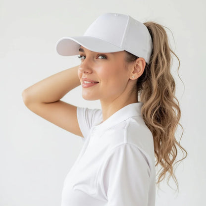 Magnetische Ponytail Cap – Stylische Basecap mit Zopföffnung